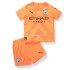 Camisola Manchester City Criança Equipamento Terceiro 2022-2023 Manga Corta